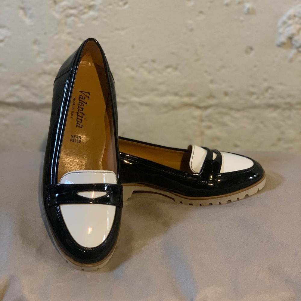Real Italian leather loafers - Valentina size 36
